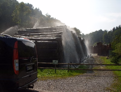 Holzberegnung im Nasslager