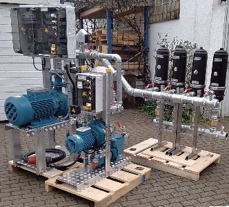 IR12-1 mit Pilotanlage IR6-ASD und 4er Filterbatterie