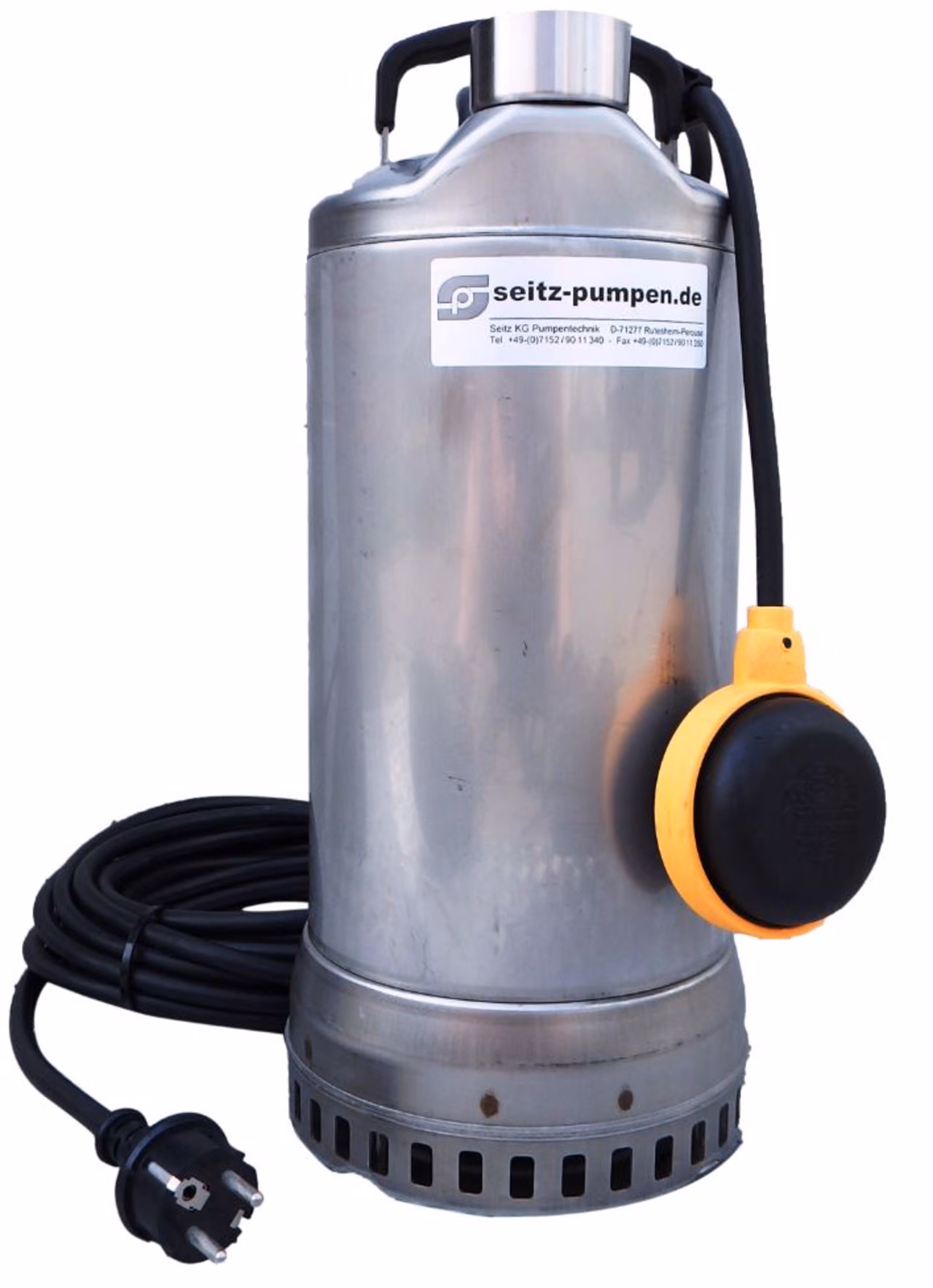 Edelstahl-Tauchpumpe M1500DX mit Schwimmerschalter